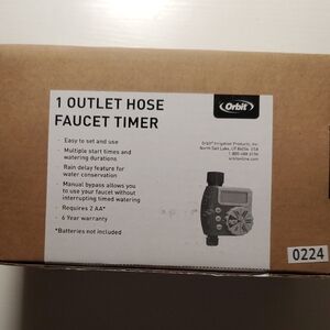 Orbit Hose Faucet Timer